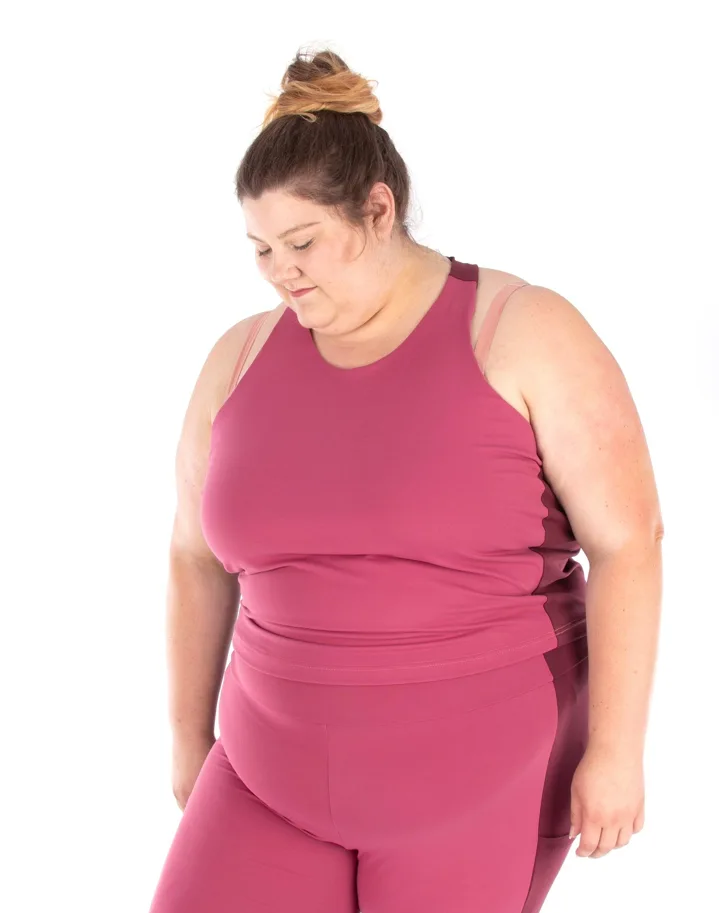 Audrey Cropped Workout Top - Jalie Sewing Pattern (English/French)