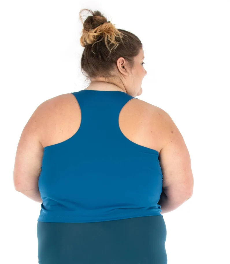 Audrey Cropped Workout Top - Jalie Sewing Pattern (English/French)