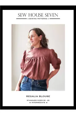 Regalia Blouse 00-20 - Sew House Seven Schnittmuster (Englisch)