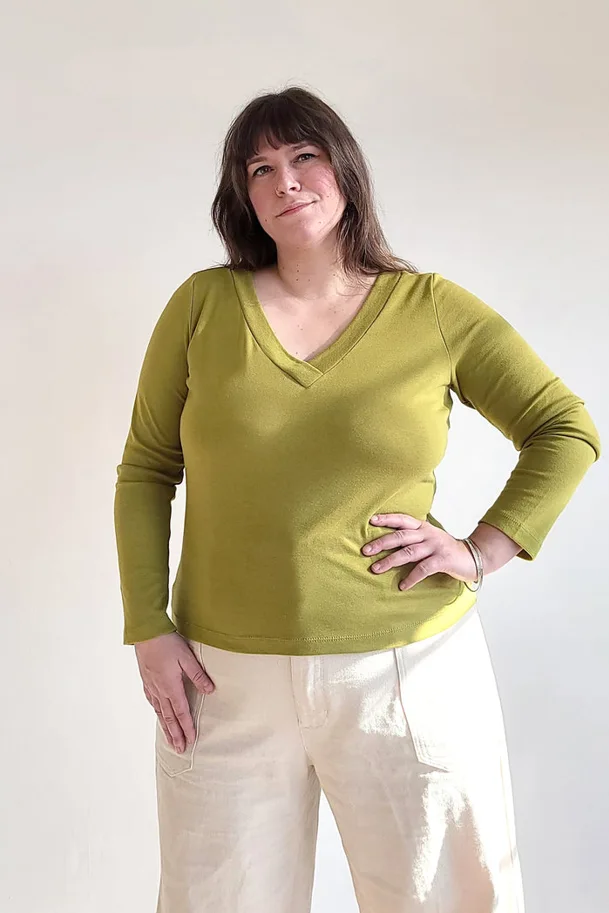 The Skyline Tee 16-34 - Sew House Seven Sewing Pattern (English)