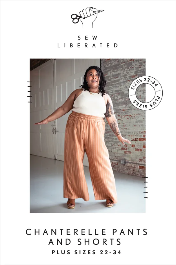 Chanterelle Pants and Shorts 22-34 - Sew Liberated Sewing Pattern (English)
