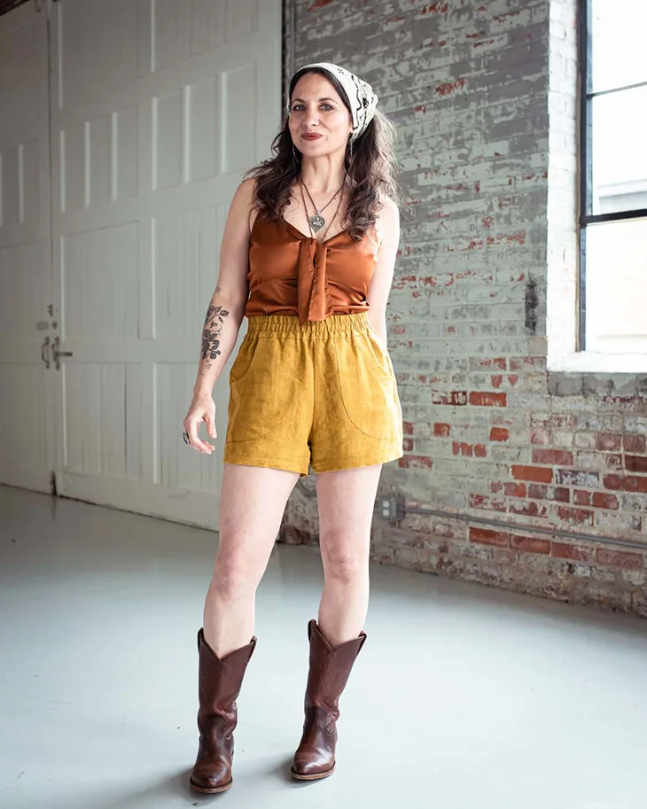 Chanterelle Pants and Shorts 0-24 - Sew Liberated Schnittmuster (Englisch)