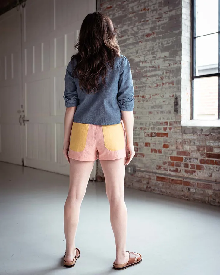 Chanterelle Pants and Shorts 0-24 - Sew Liberated Schnittmuster (Englisch)