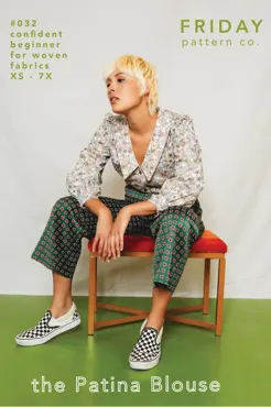 The Patina Blouse - Friday Pattern Company Schnittmuster (Englisch)