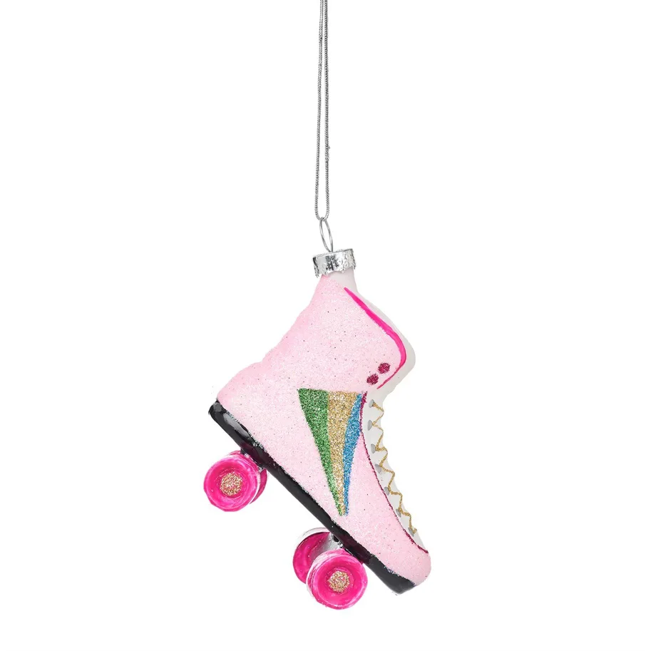 Rollerskate Christmas Bauble