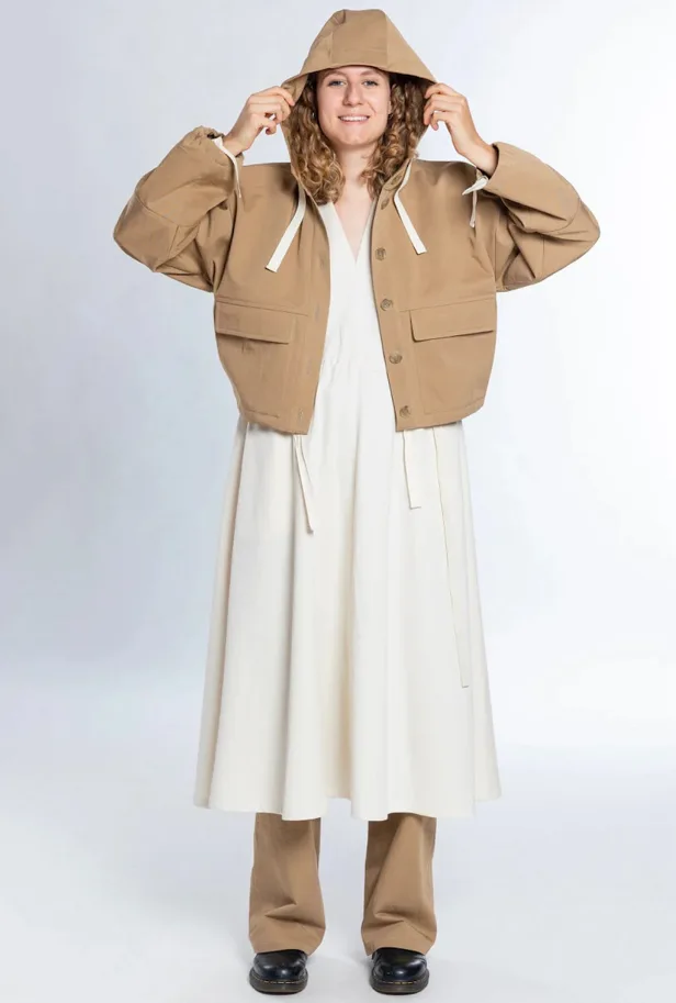 No69 Jacke mit T-Ärmel und Kapuze - Trendschnitt Sewing Pattern (German)