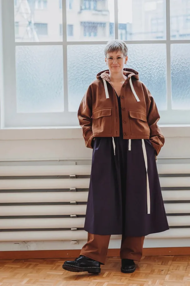 No69 Jacke mit T-Ärmel und Kapuze - Trendschnitt Sewing Pattern (German)