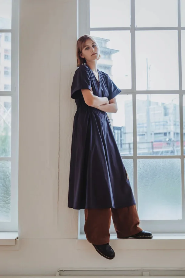 No68 Kleid mit T-Ärmel und Tunnel - Trendschnitt Sewing Pattern (German)