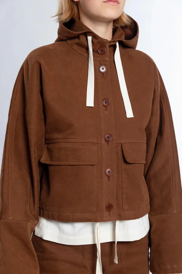 No69 Jacke mit T-Ärmel und Kapuze - Trendschnitt Sewing Pattern (German)