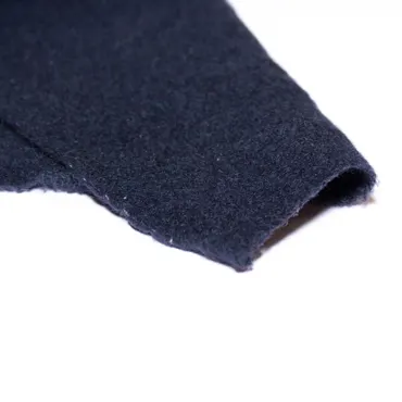 REMNANT 1.3m Organic Elbwolle Wool Fleece - Dark Navy