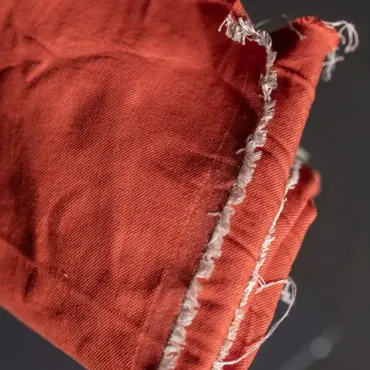 Organic Denim - 10oz Poppy Red