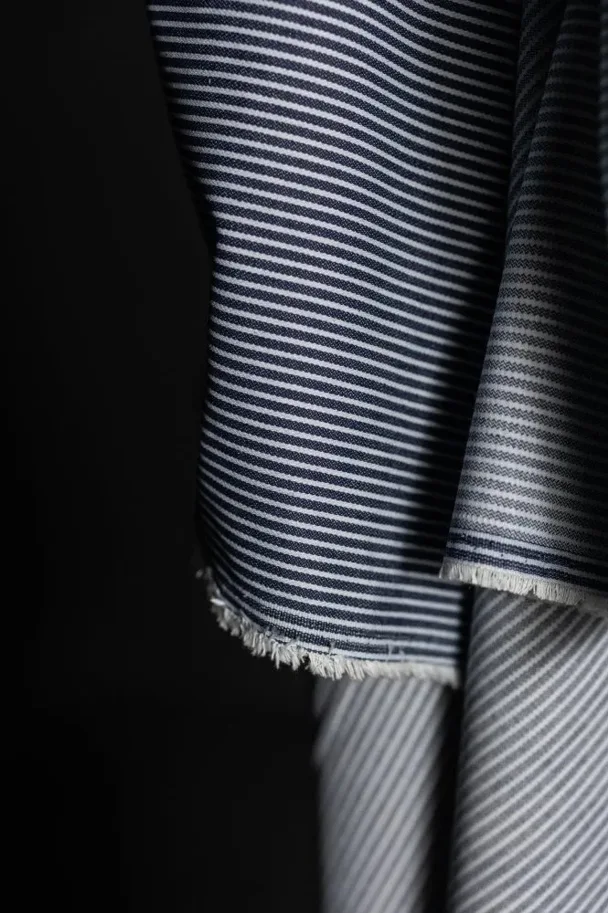 Bio Denim - 8oz Dark Blue Hickory