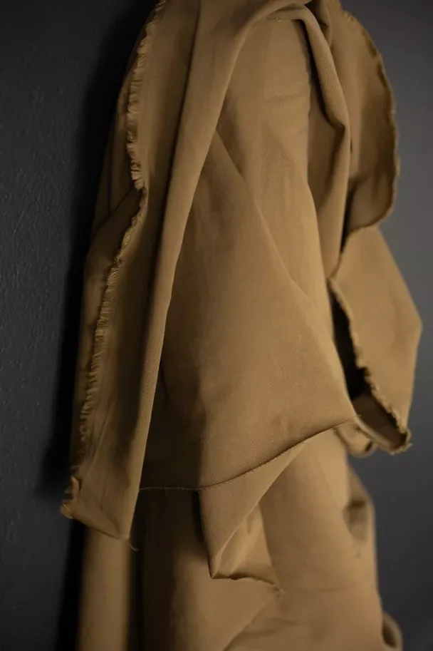 Bio Sanded Twill - 8oz Monty Tan Brown