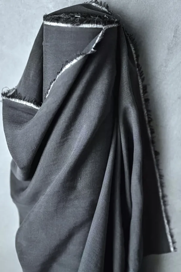 Tencel Leinen Blend - Seattle Sky Grey