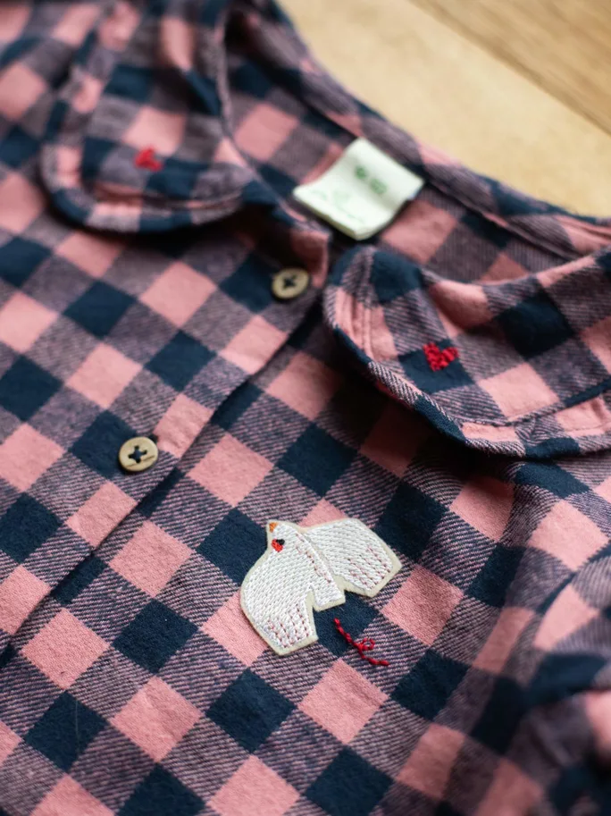 Friedenstauben Bügelbild Aufnäher - Halfbird