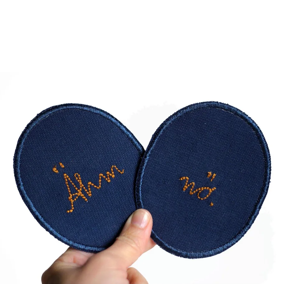 Knieflicken "Ähm Nö" Repair Patch - Halfbird