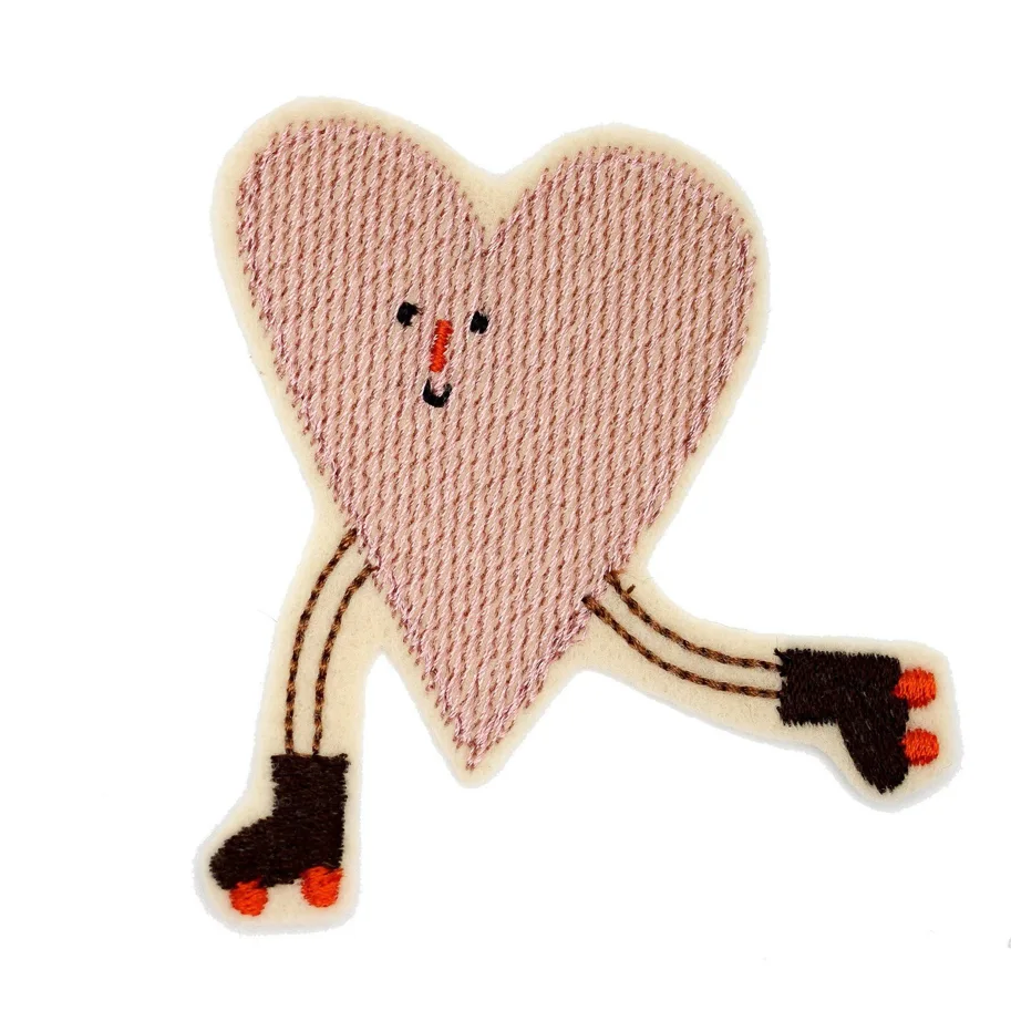 Rollschuh-Herz Repair Patch - Halfbird