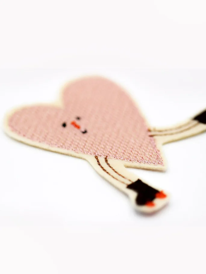 Rollschuh-Herz Repair Patch - Halfbird