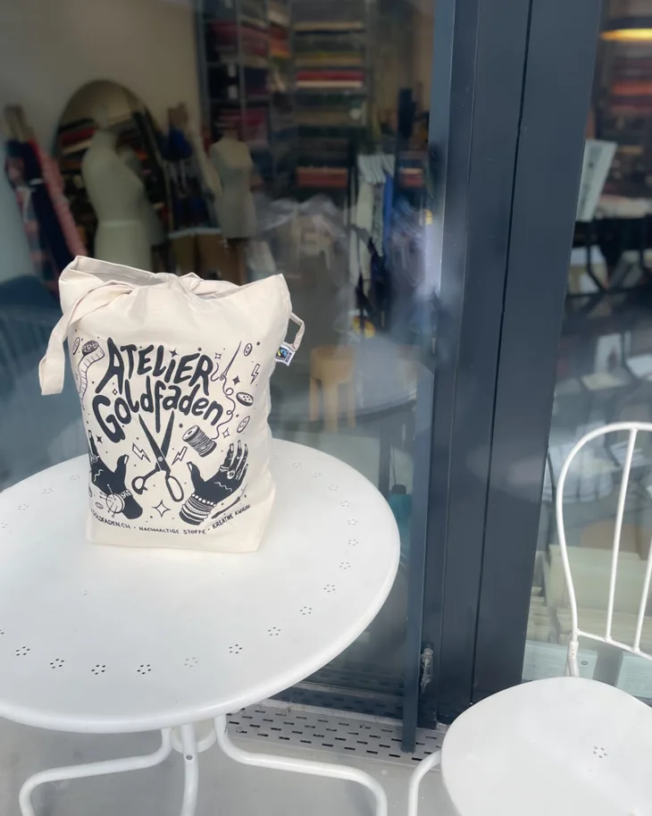 Organic Cotton Tote Bag - Atelier Goldfaden