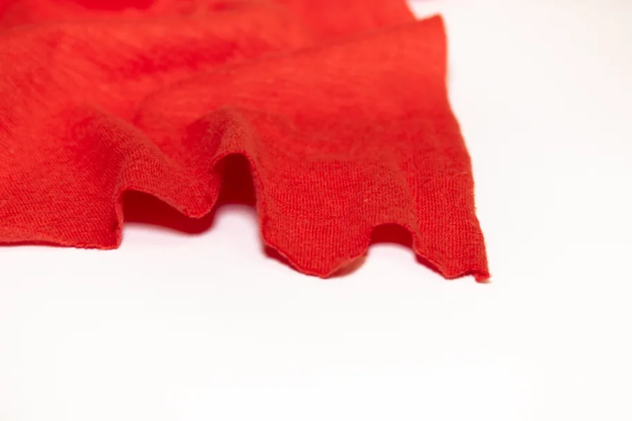 Hanf Slub Jersey - Tomato