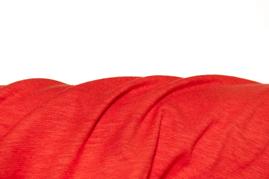 Hanf Slub Jersey - Tomato