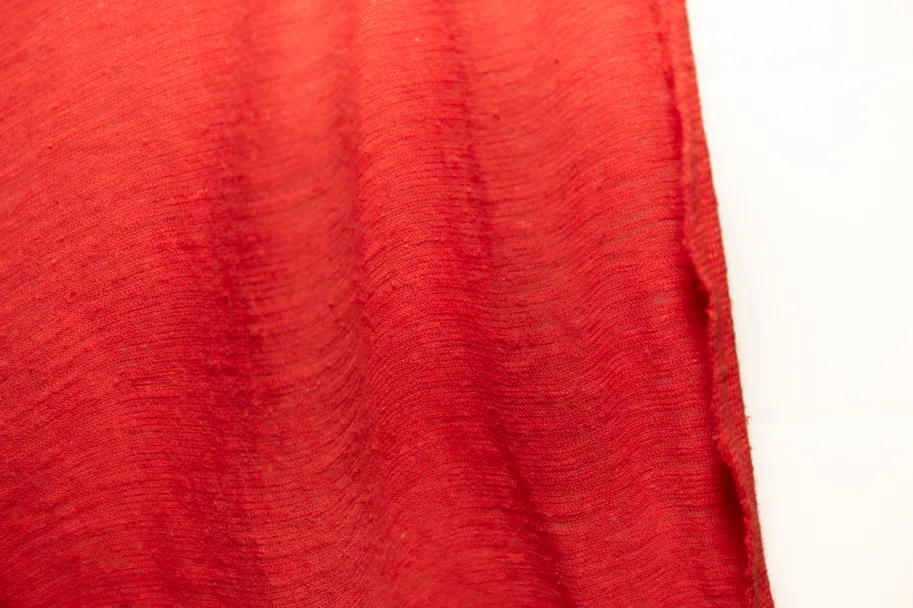 Hanf Slub Jersey - Tomato