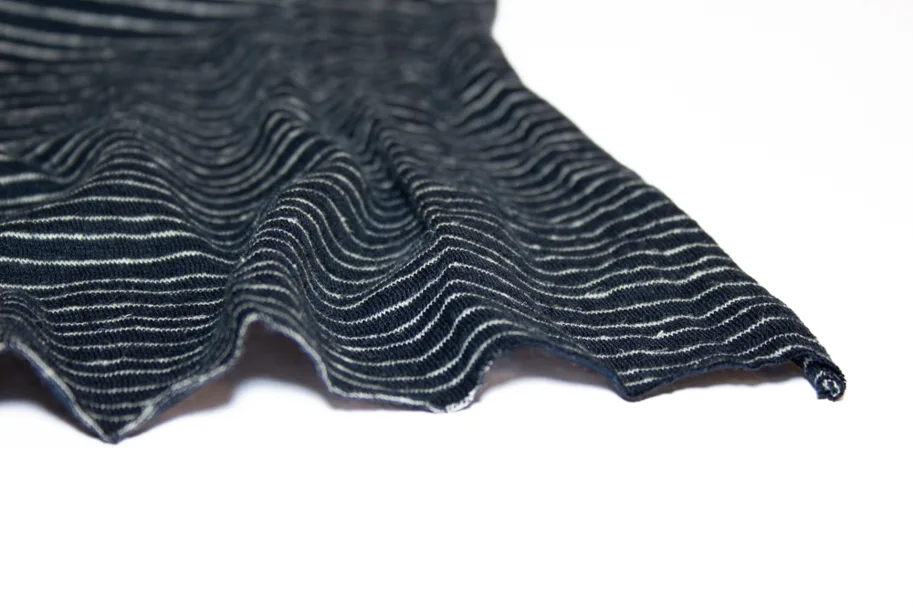 Hanf Jersey - Deep Sea Stripe