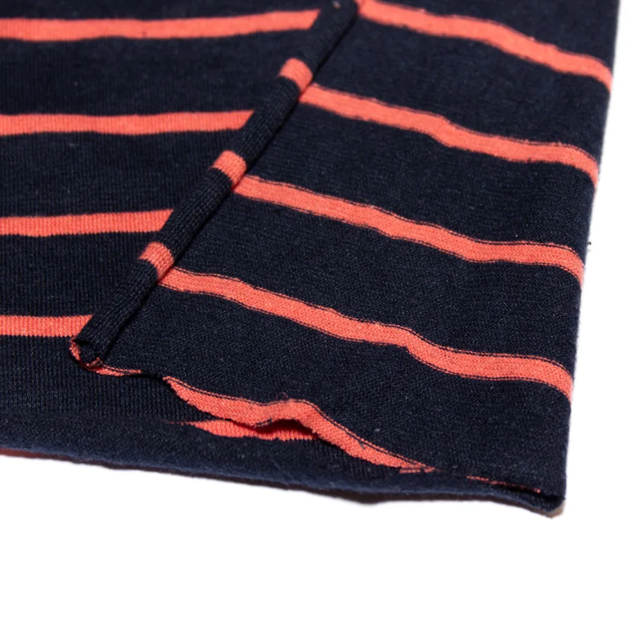 Hanf Jersey - Water Lily Stripe