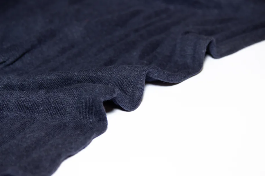 Hemp Tencel Jersey - Aegean Blue Melange