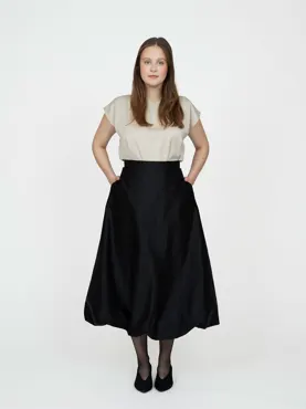 Balloon Skirt L-3XL - The Assembly Line Sewing Pattern (English)
