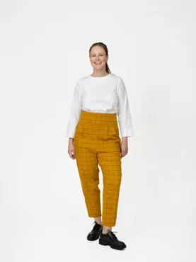 Pleated Trousers XS-L - The Assembly Line Sewing Pattern (English)