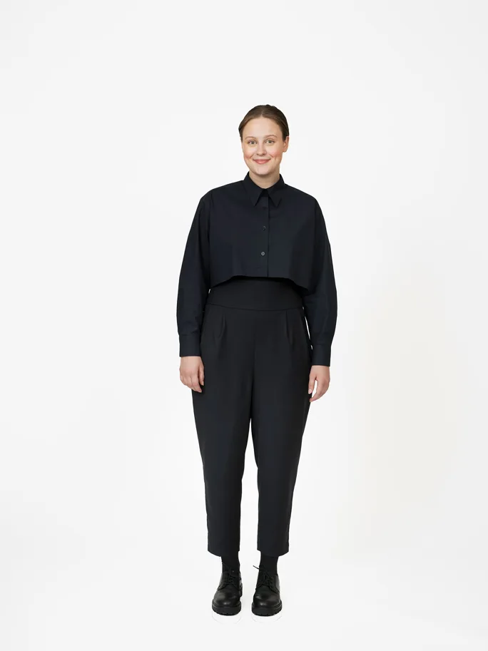 Pleated Trousers L-3XL - The Assembly Line Sewing Pattern (English)