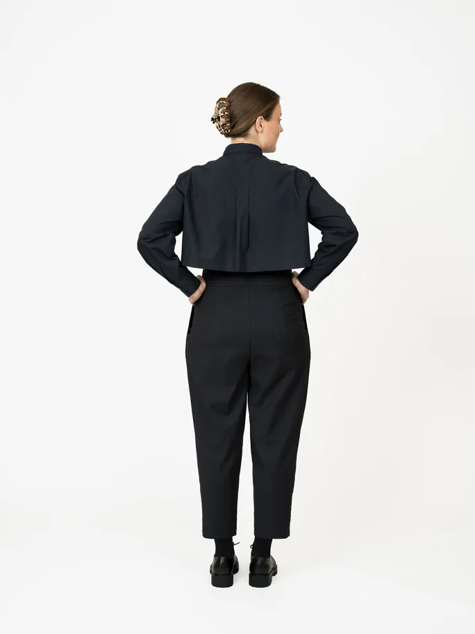 Pleated Trousers L-3XL - The Assembly Line Sewing Pattern (English)