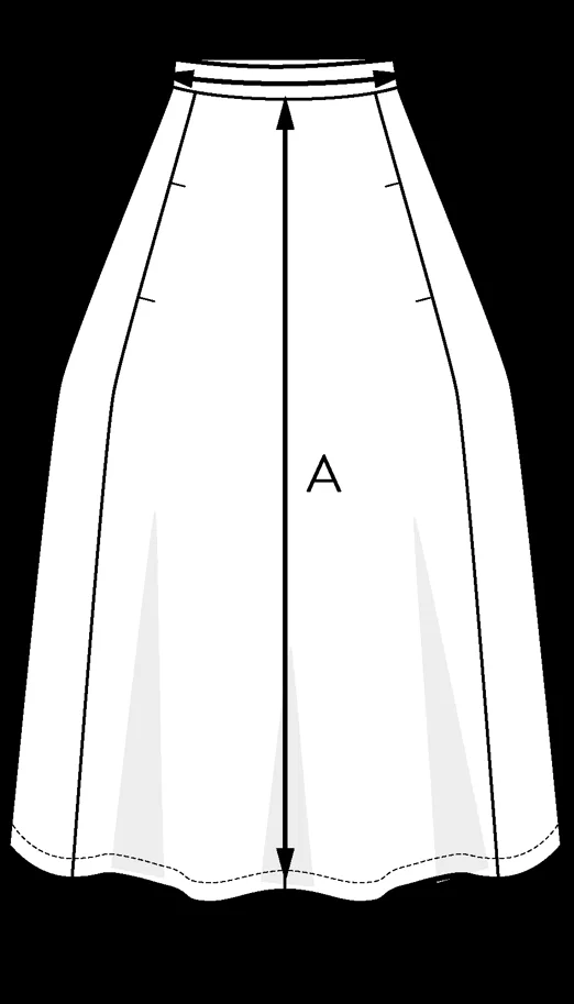 Tulip Skirt XS-L - The Assembly Line Schnittmuster (Englisch)