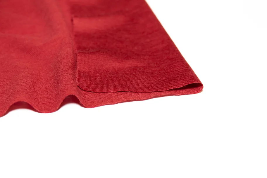 Merino Jersey - Raspberry Red