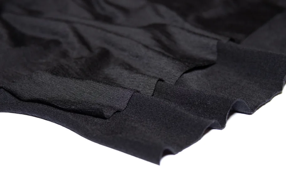 Merino Tencel Jersey Stretch - Black