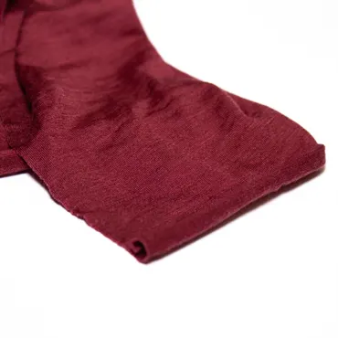Merino Tencel Jersey Stretch - Burgundy Red