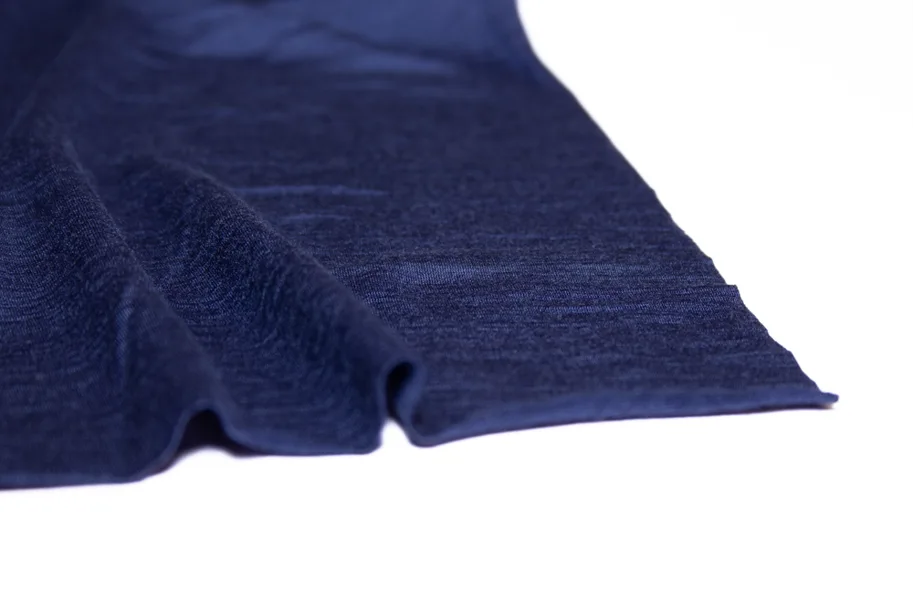 Merino Tencel Jersey Stretch - Marine Blue