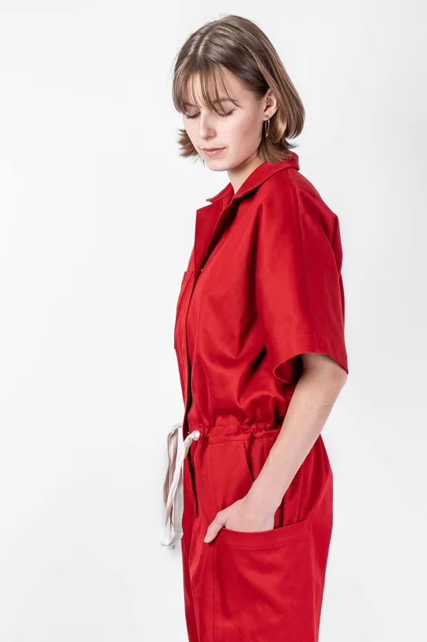 No87 Overall mit T-Ärmel - Trendschnitt Schnittmuster