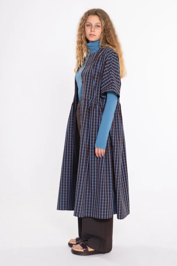 No85 gerafftes Kleid mit T-Ärmel - Trendschnitt Schnittmuster