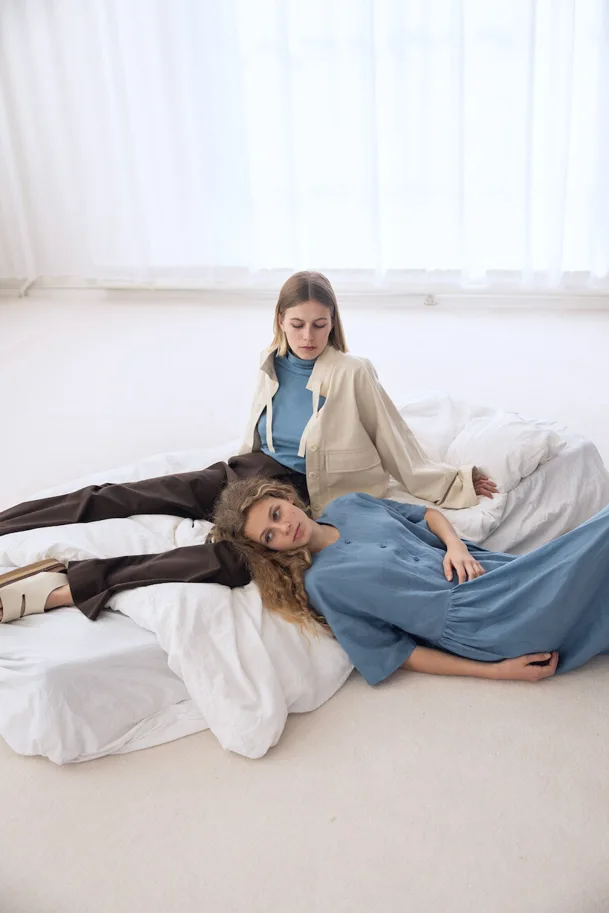 No85 gerafftes Kleid mit T-Ärmel - Trendschnitt Schnittmuster