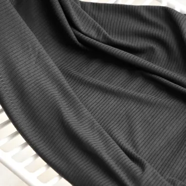 Tencel Modal Derby Ribbed Jersey - Anchor