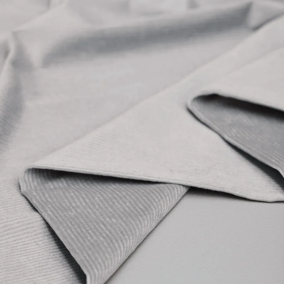 Organic Cord Kora - Foggy Grey