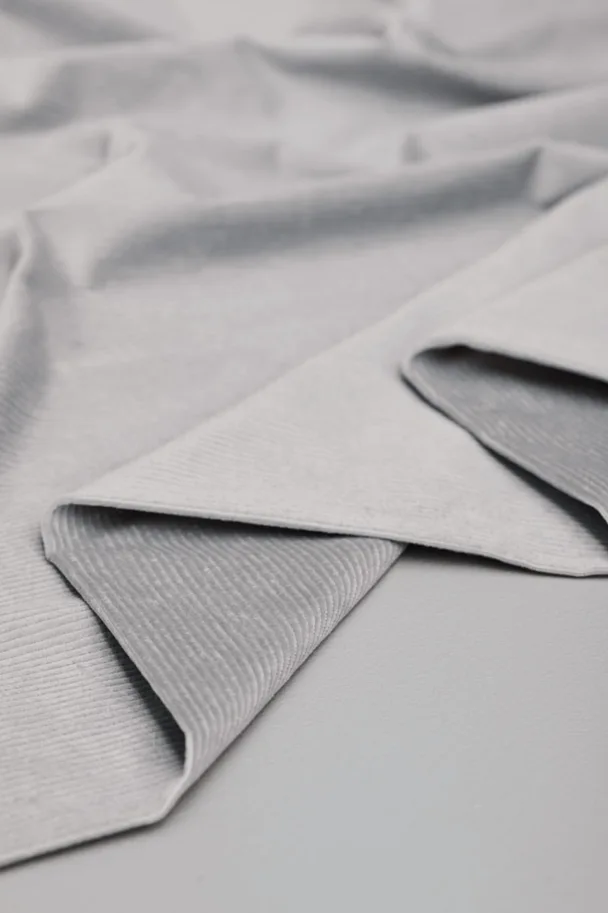 Organic Cord Kora - Foggy Grey