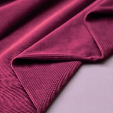 Organic Cord Kora - Fuchsia Pink