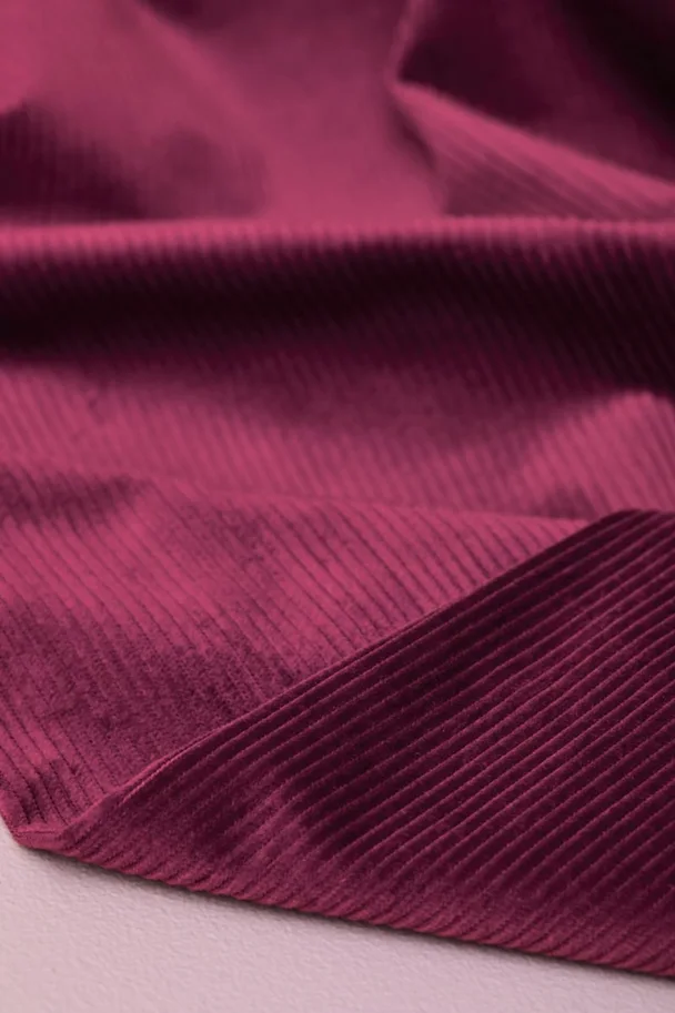 Organic Cord Kora - Fuchsia Pink