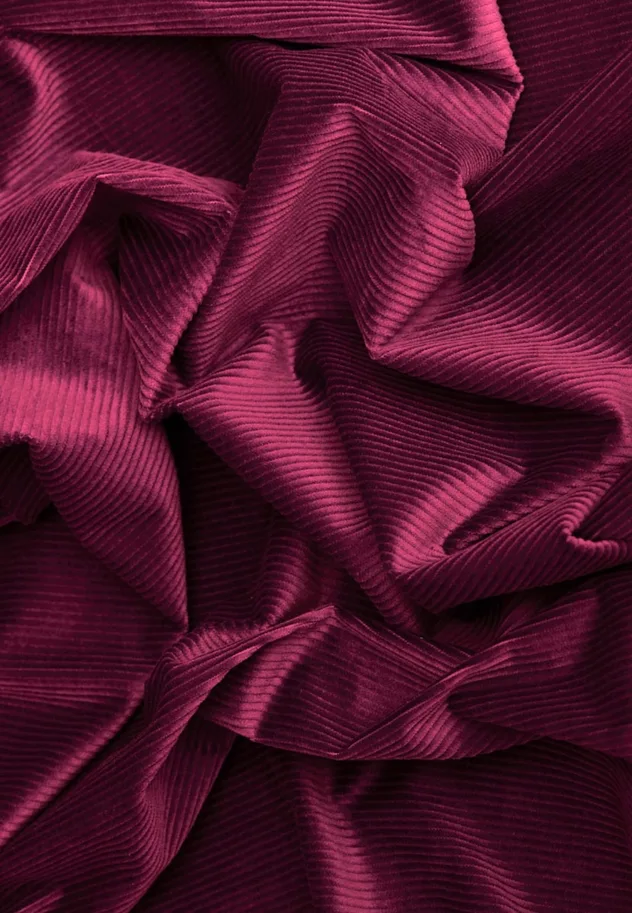 Organic Cord Kora - Fuchsia Pink