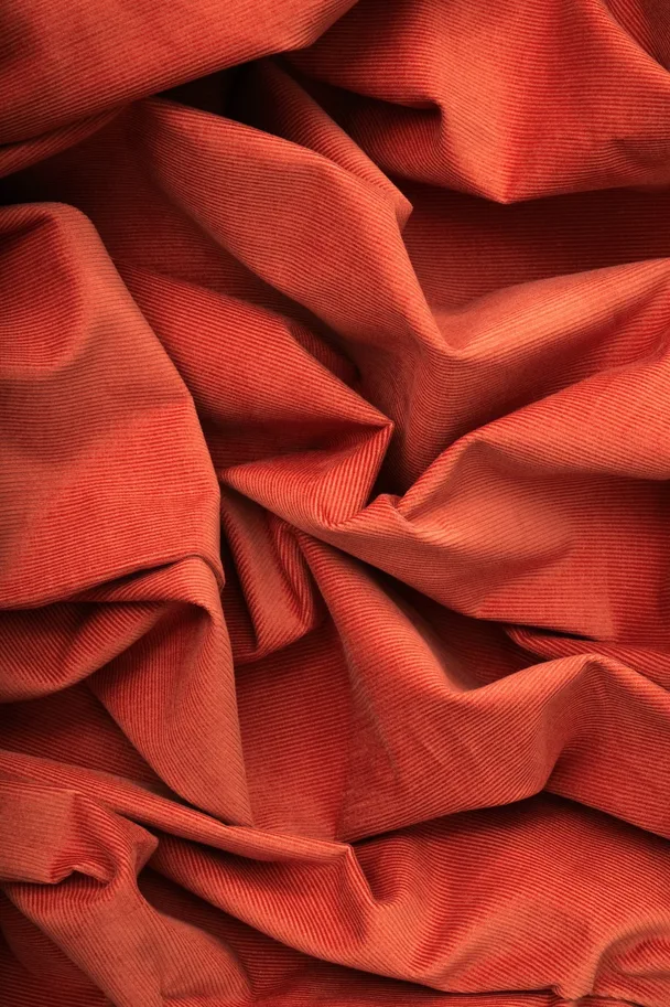 Organic Naya Needlecord - Pumpkin