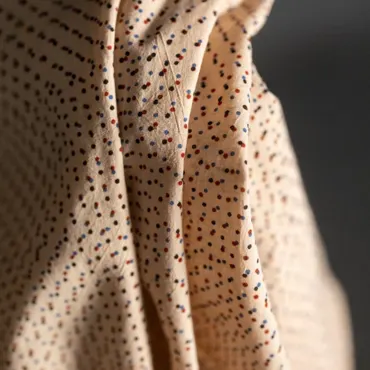 Organic Indian Blockprint - Paint Speckles