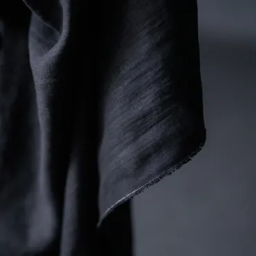 Linen Washed - Uni Jet Black
